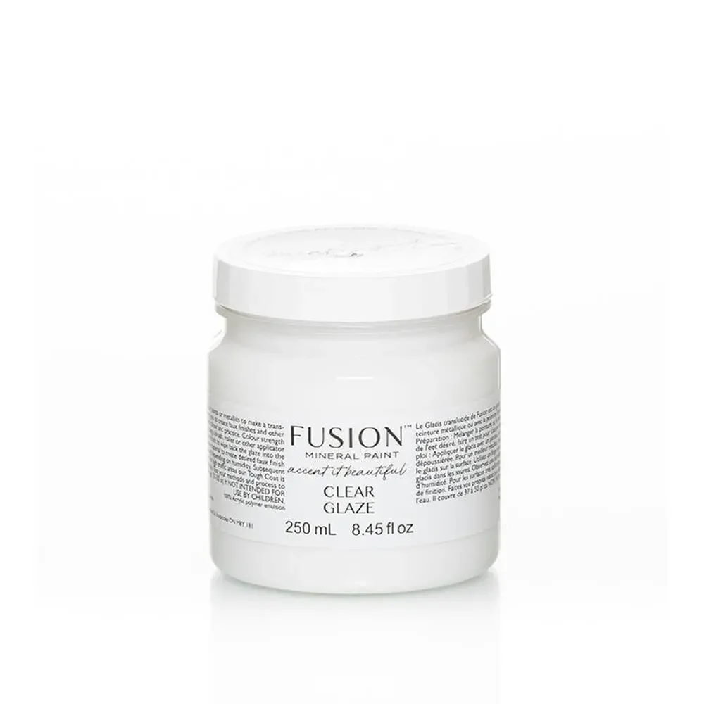 Fusion Mineral Paint - Clear Glaze 250ml Upcycling Furniture